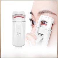 ANLAN Electric Heated Eyelash Curler Long-Lasting Curl Rechargeable Electric Eye Lash Perm Eyelashes Clip Portable Makeup Tool