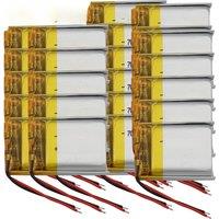 3.7V 300mAh 1.11Wh Replacement Rechargeable Li Lipo Battery 702025 For MP5 Sat Nav GPS Bluetooth Speaker LED Driving Recorder