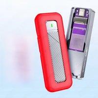 JEYI 20G M.2 NVMe SSD Enclosure with Silicone Protector Cover, USB C 3.2 Gen2 x2 20Gbps NVME External Solid State Drive Case