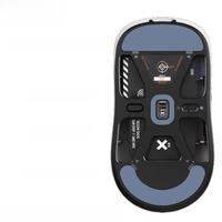 UnusualWaySports Mouse Skates Feet Pulsar X2H X2V2 MINI 4K Cambered Surface PTFE Anti Collapse Magic Ice Black Silver Fox