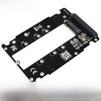 JEYI M.2 NGFF to 2.5" SATA 3.0 Adapter, M.2 SATA SSD to SATA III 6Gbps Expansion Card Support 2230 2242 2260 2280 Hard Drive