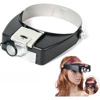 Tungfull Glasses Loupe Wearing Style With Led Light Magnifier Magnifying Glasses Loupe Glasses Magnifier With Led Reading Repair