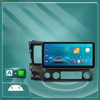 For Honda Civic 2006 2007 2008 2009 2010 2011 Android 12 Car radio 4G 8core 7862 Multimedia Video Player GPS Stereo 2DIN Carplay
