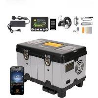 8KW Diesel Auxiliary Heater 110-220V AC and 12/24V DC With High-Altitude Mode & Ventilation Mode Ultra Quiet Portable Heater