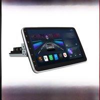 1 Din Android Auto Audio Car Stereo Video Multimidia Radio Player 10.1 Inch Universal Autoradio GPS Wifi Rotatable Touch Screen