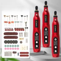 Mini Cordless Drill Rechargeable USB Woodworking Wireless Engraving Pen With LED Micro Rotary Tool Dremel Mini Engraver Mill