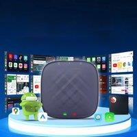 Android 13 CarlinKit Android Auto Wireless CarPlay AI TV Box QCM6125 8-Core Split Screen 64G 128G For Netflix YouTube Play Store