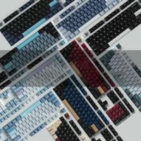 GMK Double Shot keyCaps Cherry Profile PBT Material Red Samurai 8008 Botanical Shoko Olivia For Mechanical Keyboard 6.25u 7u
