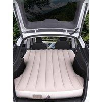 YZ For Tesla Model Y Juniper PVC 2021-2025 Inflatable Air Mattress Outdoor Camping Special Suede Fabric Car Travel Bed