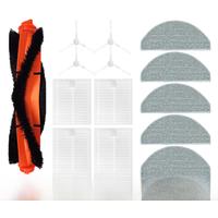 For Xiaomi E12 E10 B112 sweeping robot vacuum cleaner main brush side brush mop cloth HEPA filter spare parts