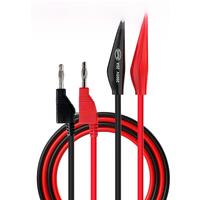 BST-060-JP Multimeter Test Leads Kit 4mm Lantern Plug Power Test Wire Stacked Lantern Banana Plug Public to Public Test Cable