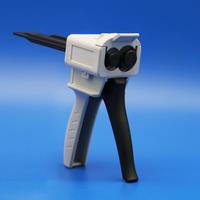 50ml 1:1 1:2 Epoxy Adhesives Dispensing Gun 2K Kit Portable Double tube Mixing Dispenser loctite ARALDITE Cartridge AB Glue Gun