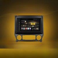 Hizpo Car Radio Navigation For Chevrolet Silverado GMC Sierra 2014 - 2018 GPS Android Auto QLED Stereo Video 5G Wifi No 2din DVD