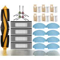 For ECOVACS DEEBOT N10 N10 PLUS Robot Vacuum Cleaner Main Side Brush Hepa Filter Mop Cloth Dust Bag Replacement Parts