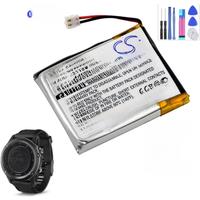 Smartwatch Battery For Garmin 361-00034-02 Fenix 3 Fenix 3 HR Capacity 300mAh / 1.11Wh Color Black Type Li-Polymer 3.70V