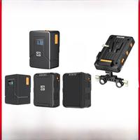 ZGCINE ZG-V99 V50 V99 V160 S200 X99 V Mount Battery Power Bank V-Lock Lithium Battery Pack with LCD Display Auxiliary battery