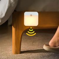 Motion Sensor Night Lights, TYPE-C Rechargeable Cabinet light, Wireless LED wall lamp, for Stairs