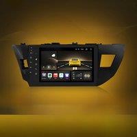 Hizpo 2 Din Android 13 Car Stereo For Toyota Corolla Ralink 2014 2015 2016 4G Radio Multimedia Player Navigation GPS Carplay BT