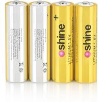 Soshine AA 1.5V Lithium Battery 1.5 Volt 3000mAh Batteries Non-Rechargeable Li-ion Battery for Flashlights Electronic Doorbell