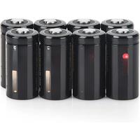 Soshine CR123A 3V Primary Lithium Battery 3 Volt 1600mAh CR123A Batteries Non-Rechargeable Li-ion Battery 10 Years Storage life
