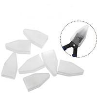 10Piece Nipper Cover Protective Sleeve for Nail Cuticle Scissors Manicure Pedicure Tools Dead Skin Tweezers Cap