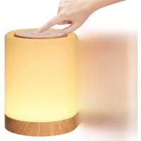 Smart LED Night Light, Bedside Table Lamp, USB Rechargeable Touch light, Room decorating items, for Kids Bedroom Gift Party Xmas