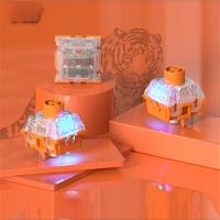 TTC Switch RGB Tiger 5 Pins 45 gf Linear Switches Quick Press E-Sports Gaming Mechanical Keyboard Switch Tiger Totem