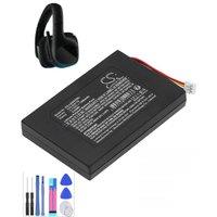 Wireless Headset Battery For Logitech G933 G533 533-000132 Capacity 1200mAh / 4.44Wh Type