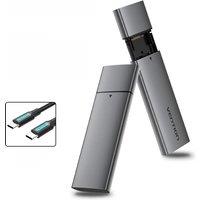 Vention M.2 NVMe SSD Enclosure NVMe SATA to USB 3.1 Gen2 C 10Gbps SSD Adapter Support Phone Tablet