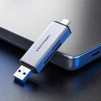 Vention SD Card Reader USB Type C to Micro SD TF Card Adapter for Laptop Accessories Phone Smart