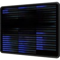 EXCO Shortcuts Mouse Pad Small with Stitched Edge Office Word CAD Smooth Cloth Mousepad Non-Slip Rubber Base for Computer Laptop