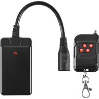 Portable 3 Pins XLR Wireless Remote Control Receiver for Smoke Fog Machine DJ Stage Controller Receptor Fogging 400W 900