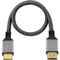 4K@60HZ UHD HDMI Cable Nylon Braid Compatible V2.0 HDMI TO MINI HDMI MINIHDMI Extension Male to Male Plug Cable hdtv tv Cable
