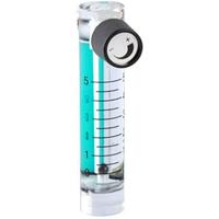 0.1-5LPM 1L Oxygen Flow Meter Flowmeter with Control Valve for Oxygen Air Gas