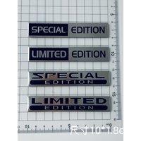 3D Metal LIMITED EDITION Emblem Sticker Aluminium Logo Car Fender Badge Trunk Decal Special EDITION Stikcer Accessories