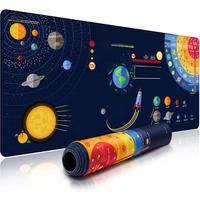 EXCO Gaming Mouse Pad Large Extended Big Computer Desk Mat with Stitched Edge Non-Slip Base Keyboard Mousepad for Gamer Office