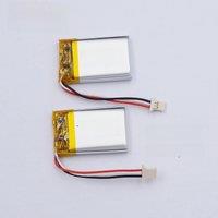 2 pcs 3.7V 250mAh 0.925Wh Li-Polymer Li Lithium Li Battery 3-Wires JST 3pin 51146 Plug 502030 For