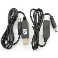 USB Power Boost Line USB Cable 5.5x2.1mm Plug DC 5V to DC 9V 12V Step UP Module USB Converter Adapter Cable