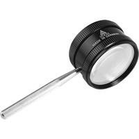 35X Handheld Magnifier Metal High Clarity Reading Magnifying Glass Portable Loupe Jewelry Magnifier,For Seniors