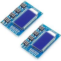 2Pcs 3 Channel PWM Pulse Generator Adjustable Frequency Square Wave Rectangular Wave Signal Generator Module
