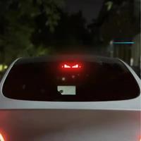 Rear lights Space Emblem For Tesla Model 3 Y Stickers Car High Mounted Brake Acrylic Board Decal