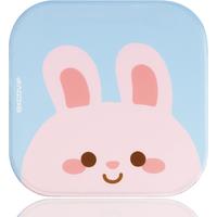 EXCO Cute Mouse Pad Small with Stitched Edge Square Gaming Computer Mousepad Mat Non-Slip Rubber Base for Office Home Portable