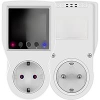 ATORCH WIFI Digital Wattmeter 220V AC Power Meter Electricy Consumption Energy Meter Power Wattage Electricity Meter EU Plug