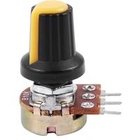 5pcs 10K OHM 3 Terminal Linear Taper Rotary Audio B Type Potentiometer