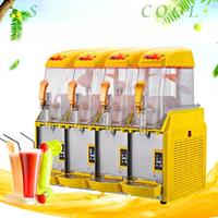 15L Singel Tank Slush Ice Machine Ice Cream Snow Smoothie Beverage Granita Maker Stainless Steel for