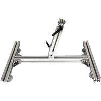 DIY Linear Actuator Stands Linear Motor Bracket Aluminium Alloy Reciprocating Adjustable Angle with Non-slip Foot Pad