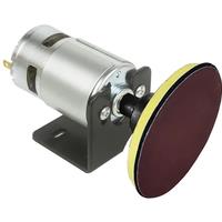 Mini Electric DIY Polishing Machine Bench Table Grinder Polisher Polisher Machine Sanding Machine with Mini Sanding Pad Backer