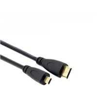 1080p 3D Mini HDMI-compatible to Micro HDMI-compatible Cable For GoPro Sony Projector's Public to Public 0.3M 1M 1.8M Cable