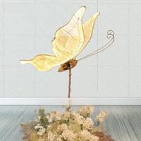 Light Butterfly Led Movement Modern Romantic Lace butterflies Led with movement Decor Wedding Party Stage Butterfly Lights