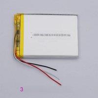 3.7V 3000 mAh 11.1Wh Polymer Li Lithium Lipo Battery Cell 3 Wires Thermistor 405070 For GPS LED Light PAD MID Portable Tablet PC